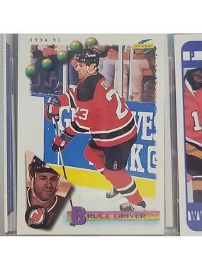 Bruce Driver Hockey Card New Jersey Devils